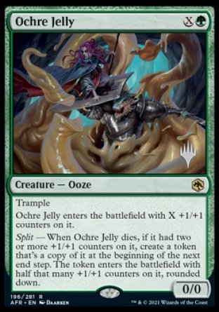 Ochre Jelly (Promo Pack) [Dungeons & Dragons: Adventures in the Forgotten Realms Promos] | Impulse Games and Hobbies