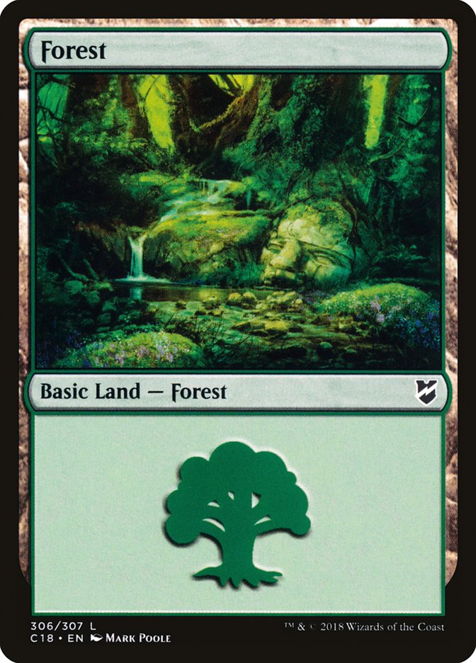 Forest (306) [Commander 2018] | Impulse Games and Hobbies