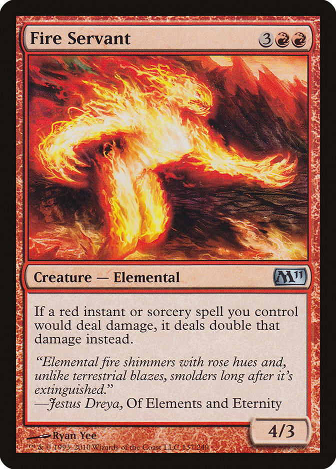 Fire Servant [Magic 2011] | Impulse Games and Hobbies