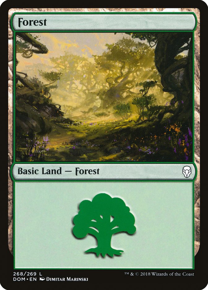 Forest (268) [Dominaria] | Impulse Games and Hobbies