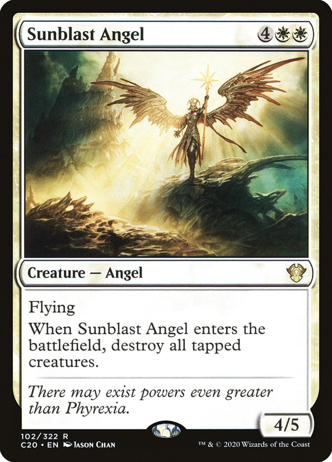 Sunblast Angel [Commander 2020] | Impulse Games and Hobbies