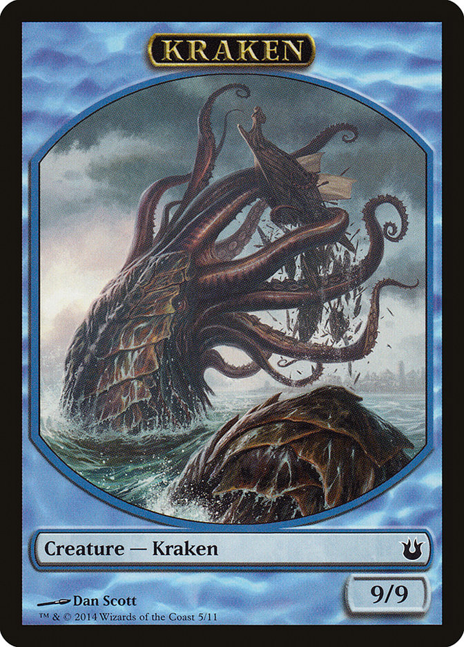 Kraken Token [Born of the Gods Tokens] | Impulse Games and Hobbies