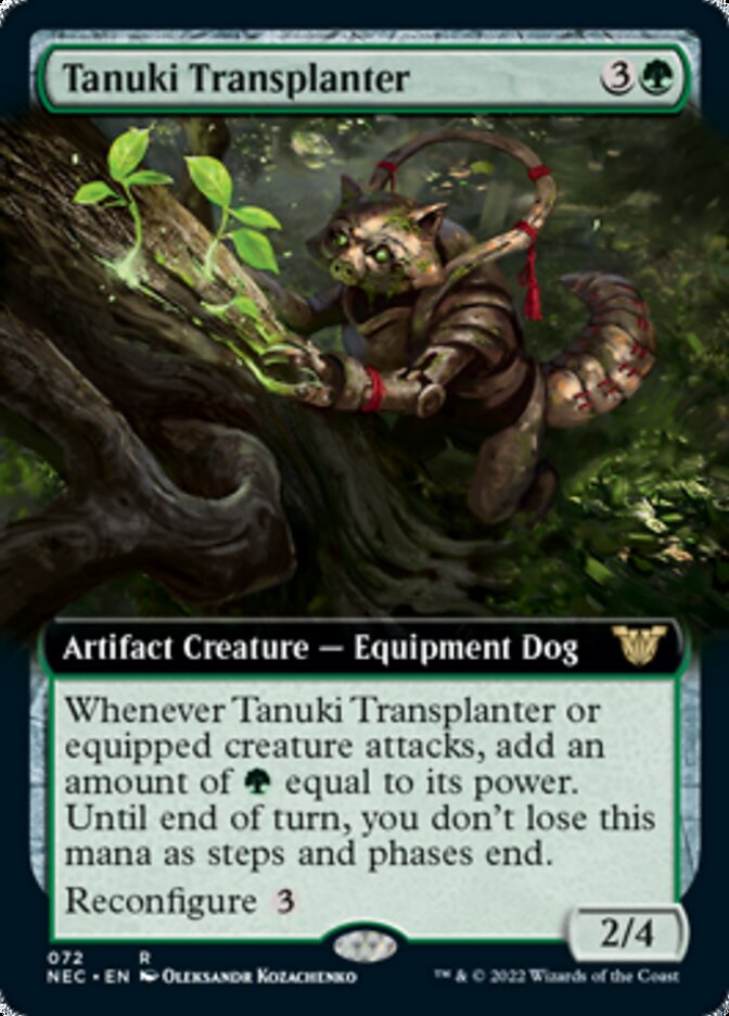 Tanuki Transplanter (Extended) [Kamigawa: Neon Dynasty Commander] | Impulse Games and Hobbies