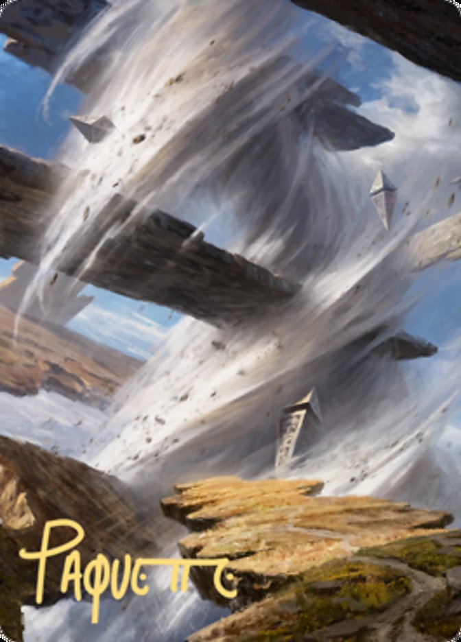 Plains 2 Art Card (Gold-Stamped Signature) [Zendikar Rising Art Series] | Impulse Games and Hobbies