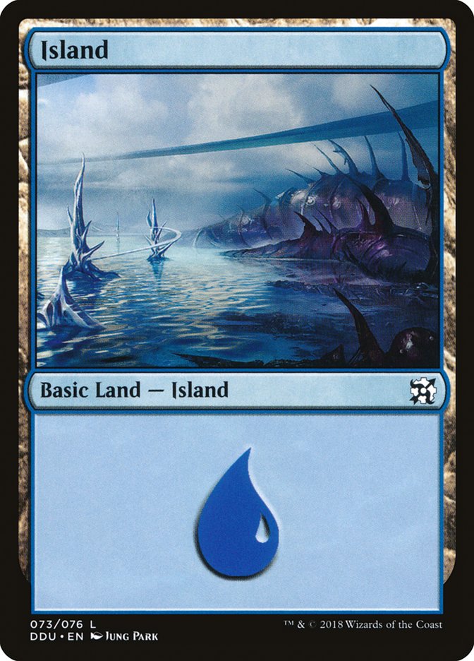 Island (73) [Duel Decks: Elves vs. Inventors] | Impulse Games and Hobbies