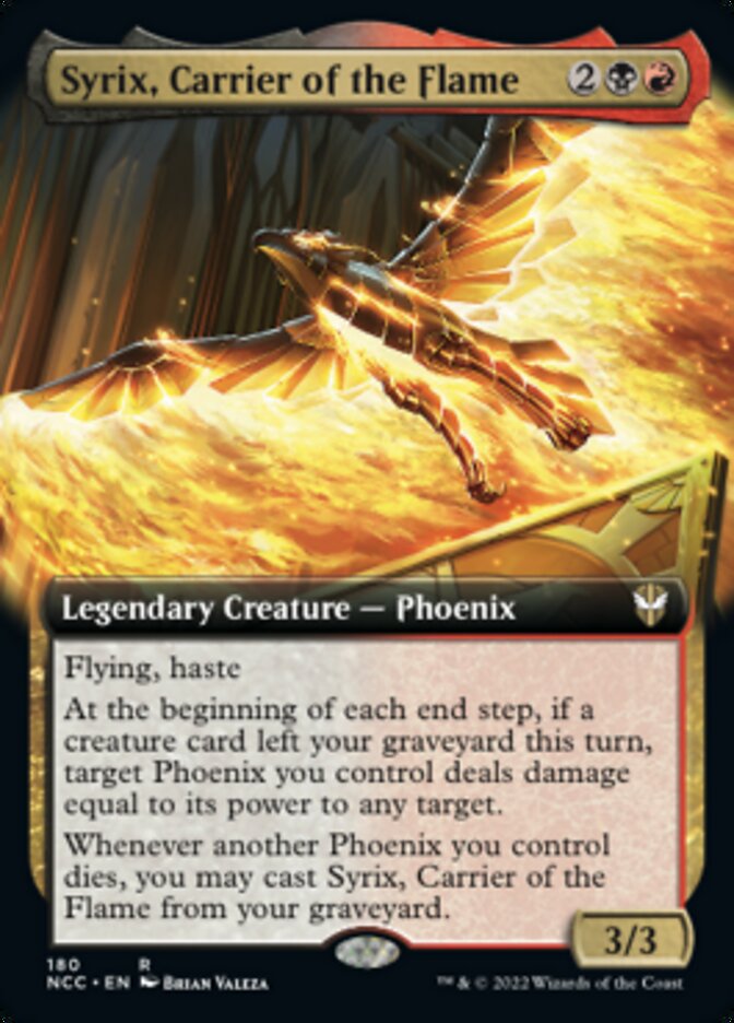 Syrix, Carrier of the Flame (Extended Art) [Streets of New Capenna Commander] | Impulse Games and Hobbies