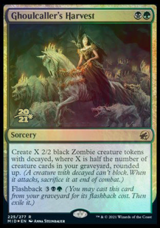 Ghoulcaller's Harvest [Innistrad: Midnight Hunt Prerelease Promos] | Impulse Games and Hobbies