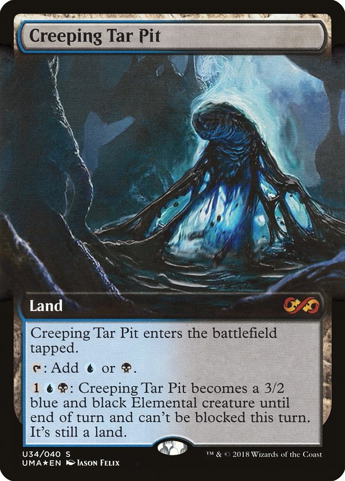 Creeping Tar Pit (Topper) [Ultimate Masters Box Topper] | Impulse Games and Hobbies