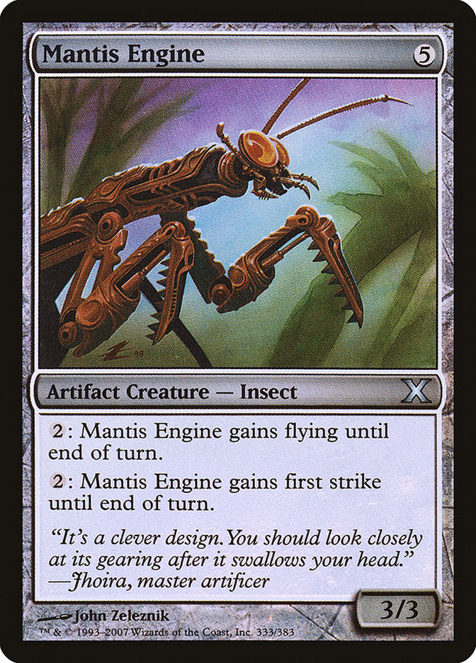 Mantis Engine (Premium Foil) [Tenth Edition] | Impulse Games and Hobbies