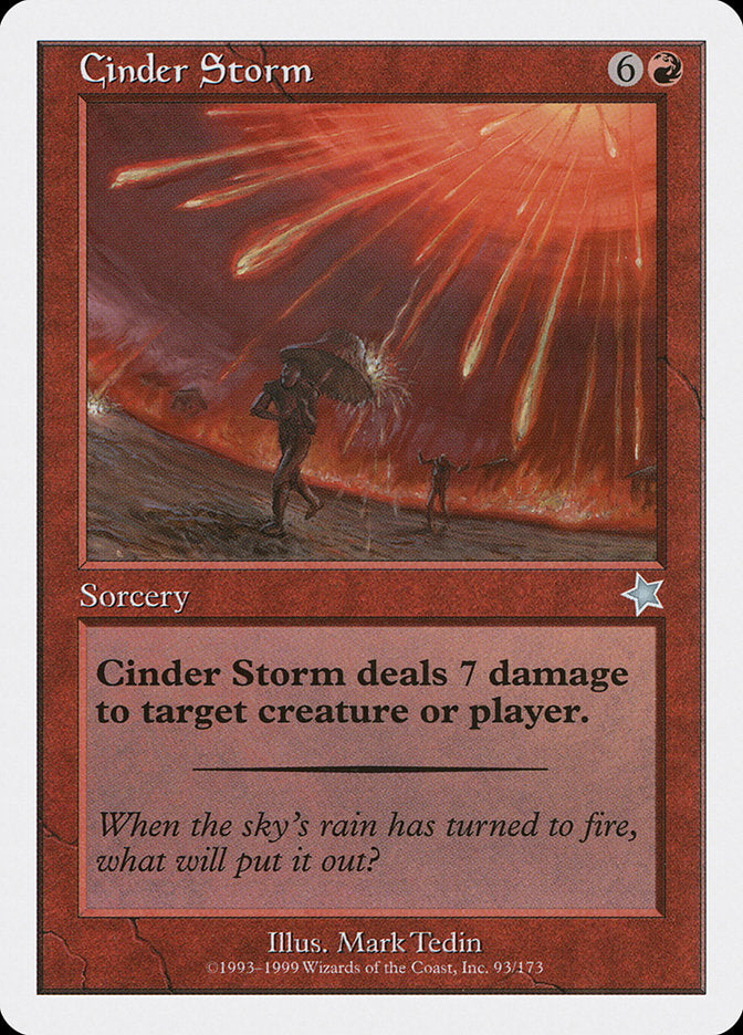 Cinder Storm [Starter 1999] | Impulse Games and Hobbies