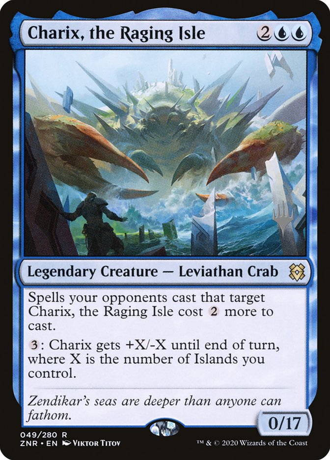 Charix, the Raging Isle (Promo Pack) [Zendikar Rising Promos] | Impulse Games and Hobbies