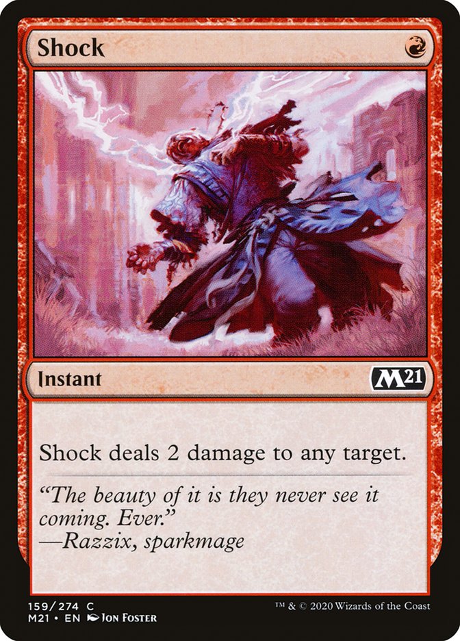 Shock [Core Set 2021] | Impulse Games and Hobbies