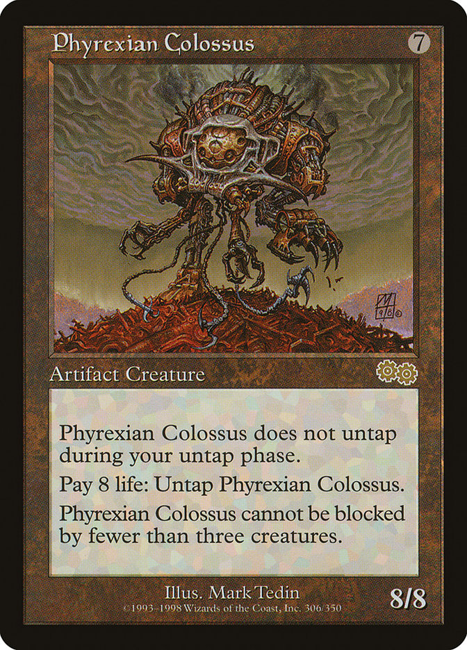 Phyrexian Colossus [Urza's Saga] | Impulse Games and Hobbies