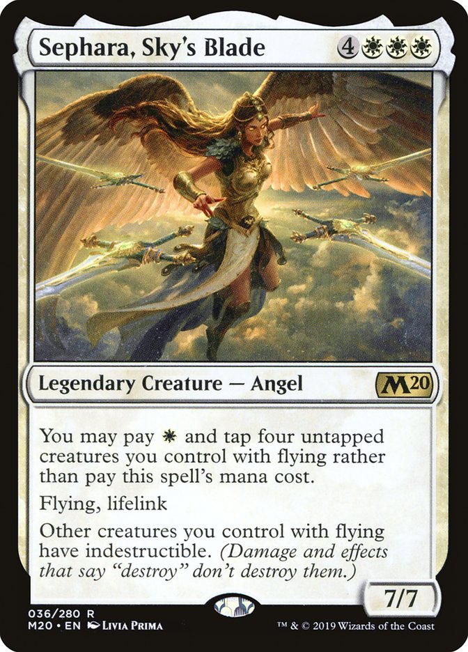 Sephara, Sky's Blade [Core Set 2020] | Impulse Games and Hobbies