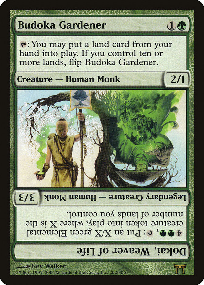 Budoka Gardener // Dokai, Weaver of Life [Champions of Kamigawa] | Impulse Games and Hobbies