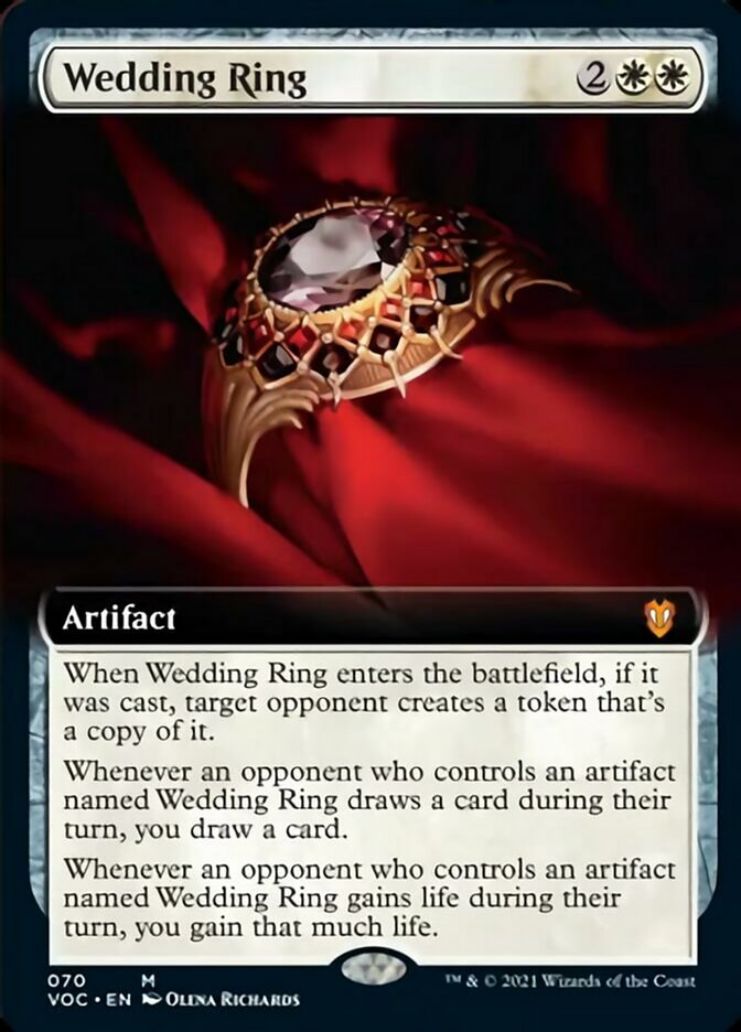 Wedding Ring (Extended) [Innistrad: Crimson Vow Commander] | Impulse Games and Hobbies