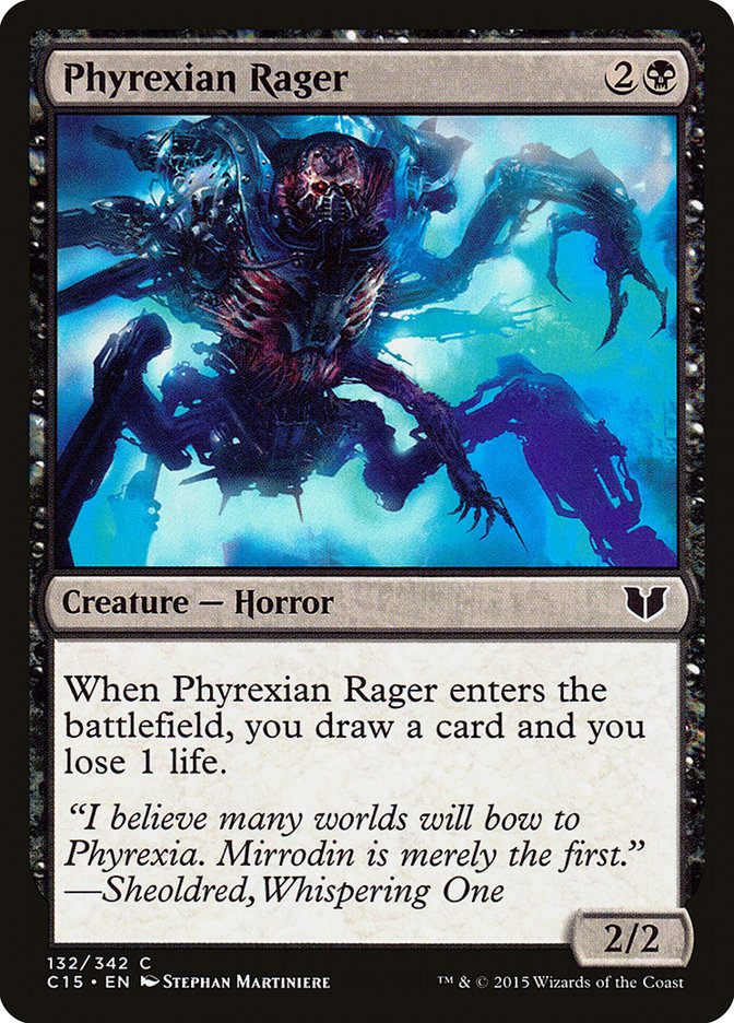 Phyrexian Rager [Commander 2015] | Impulse Games and Hobbies