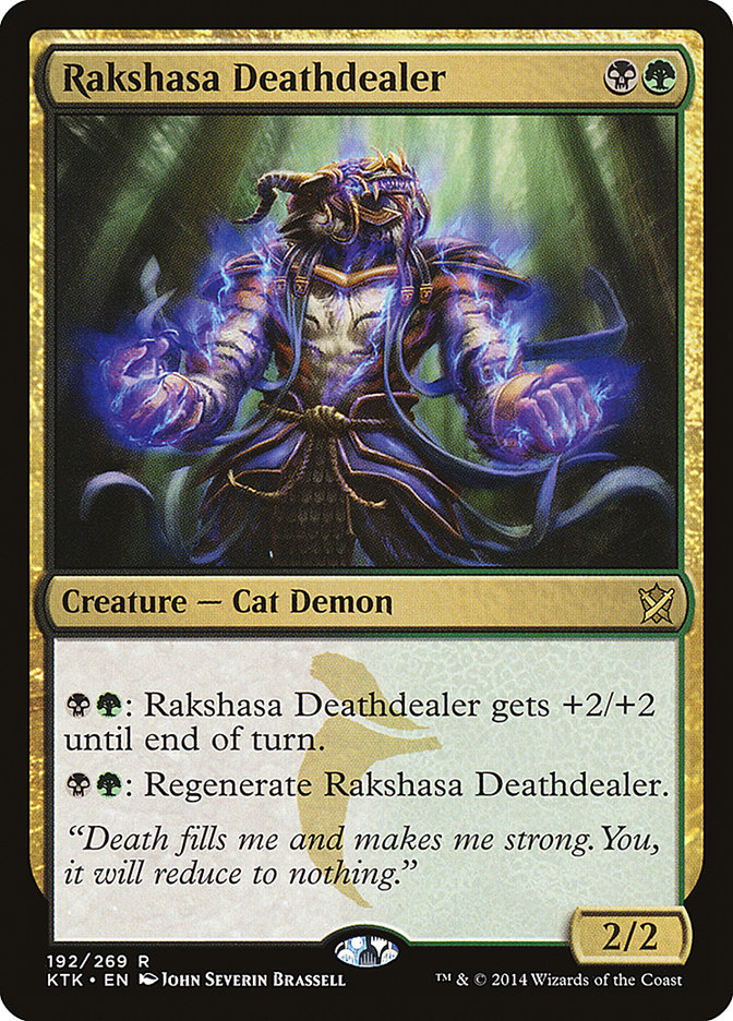 Rakshasa Deathdealer [Khans of Tarkir] | Impulse Games and Hobbies