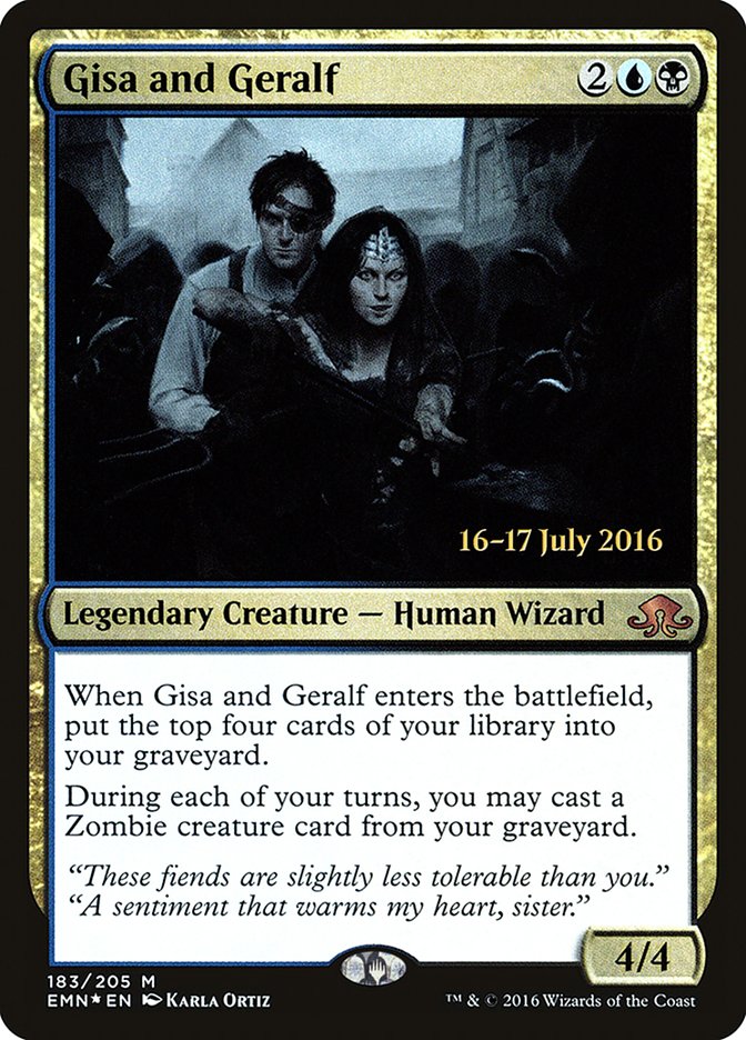 Gisa and Geralf  [Eldritch Moon Prerelease Promos] | Impulse Games and Hobbies