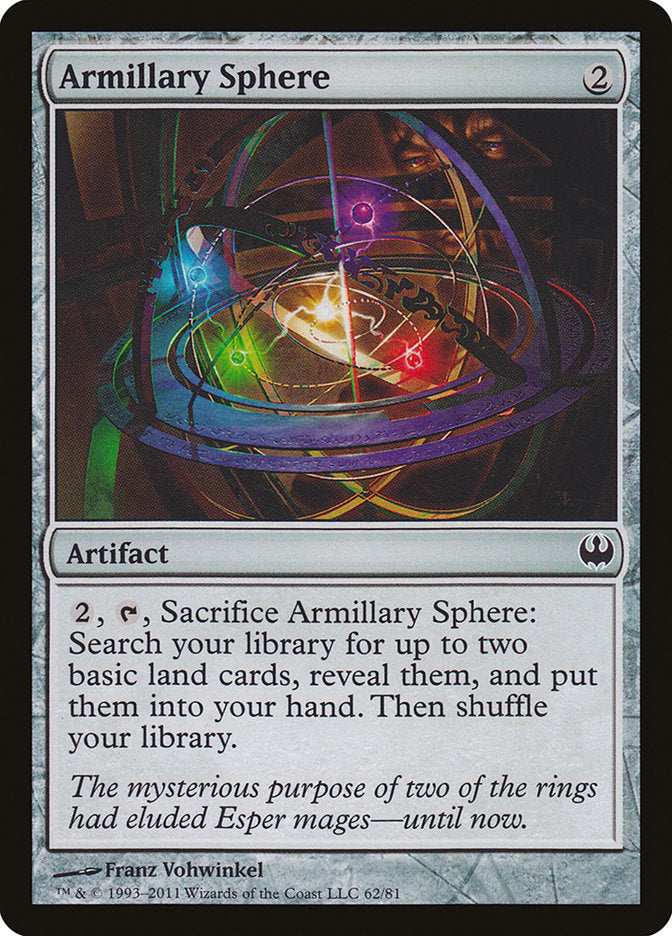 Armillary Sphere [Duel Decks: Knights vs. Dragons] | Impulse Games and Hobbies