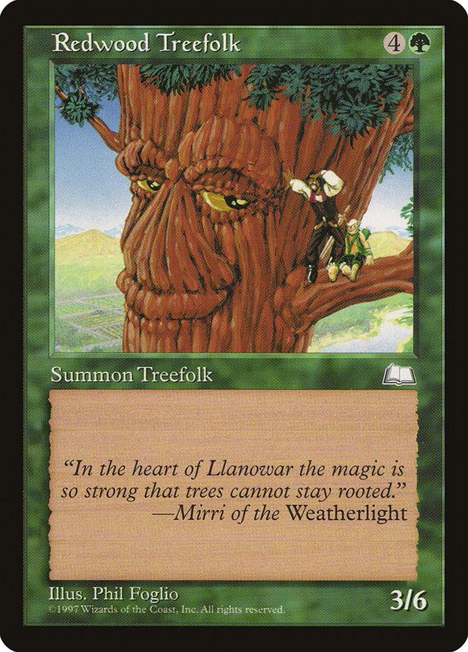 Redwood Treefolk [Weatherlight] | Impulse Games and Hobbies