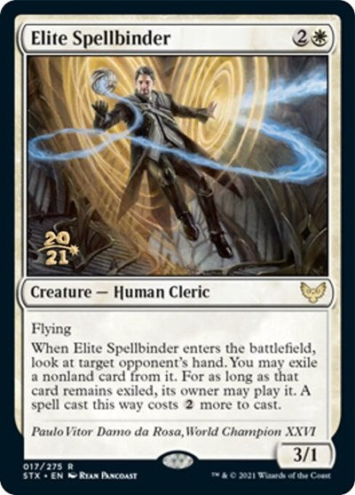 Elite Spellbinder [Strixhaven: School of Mages Prerelease Promos] | Impulse Games and Hobbies