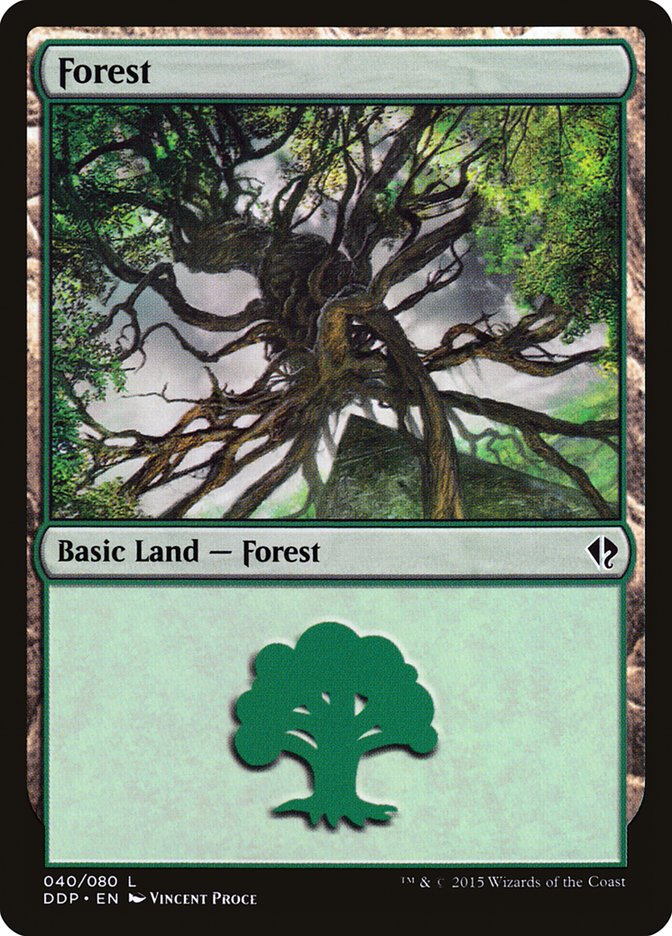 Forest (40) [Duel Decks: Zendikar vs. Eldrazi] | Impulse Games and Hobbies