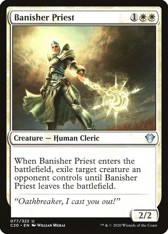 Banisher Priest [Commander 2020] | Impulse Games and Hobbies