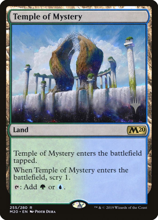 Temple of Mystery (Promo Pack) [Core Set 2020 Promos] | Impulse Games and Hobbies