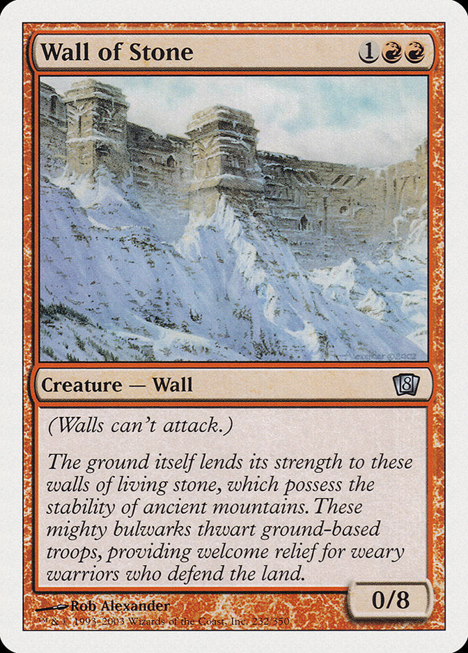 Wall of Stone [Eighth Edition] | Impulse Games and Hobbies