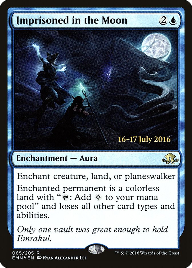 Imprisoned in the Moon [Eldritch Moon Prerelease Promos] | Impulse Games and Hobbies