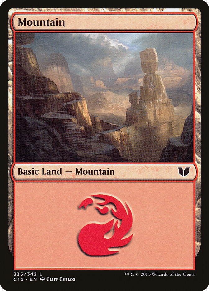 Mountain (335) [Commander 2015] | Impulse Games and Hobbies