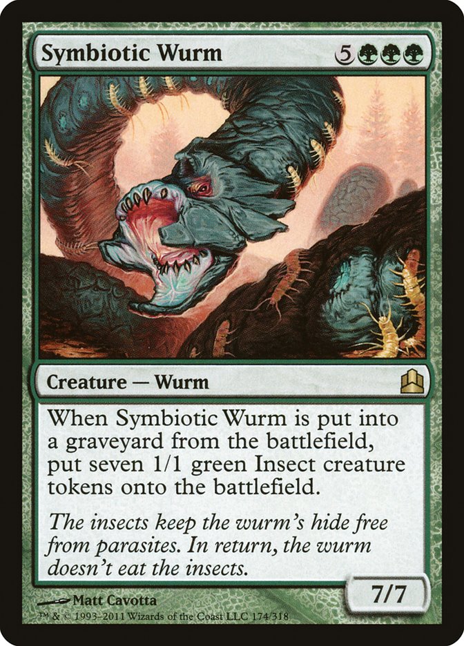 Symbiotic Wurm [Commander 2011] | Impulse Games and Hobbies