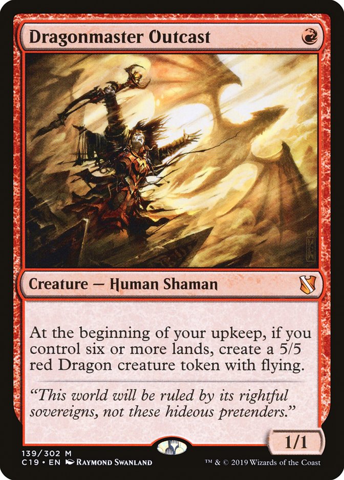 Dragonmaster Outcast [Commander 2019] | Impulse Games and Hobbies