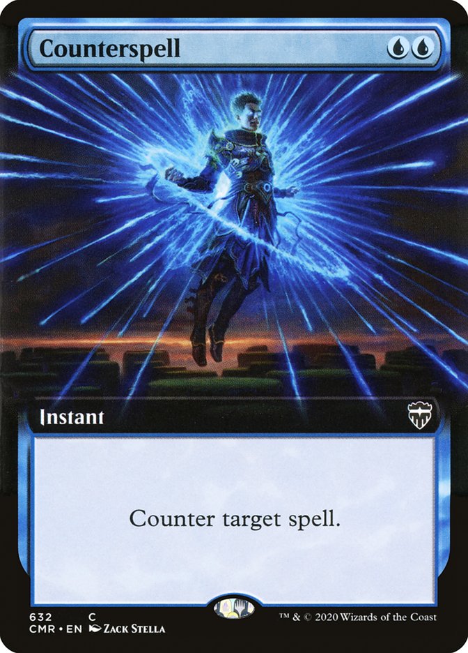 Counterspell (Extended Art) [Commander Legends] | Impulse Games and Hobbies