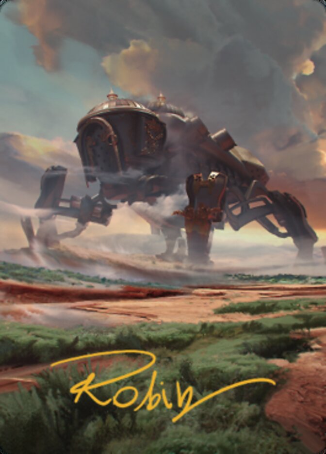 Plains (2) Art Card (Gold-Stamped Signature) [The Brothers' War Art Series] | Impulse Games and Hobbies
