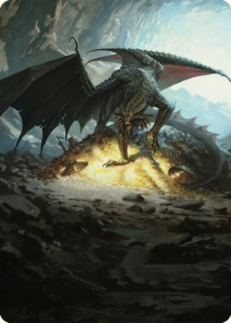 Ancient Copper Dragon Art Card (04) [Commander Legends: Battle for Baldur's Gate Art Series] | Impulse Games and Hobbies