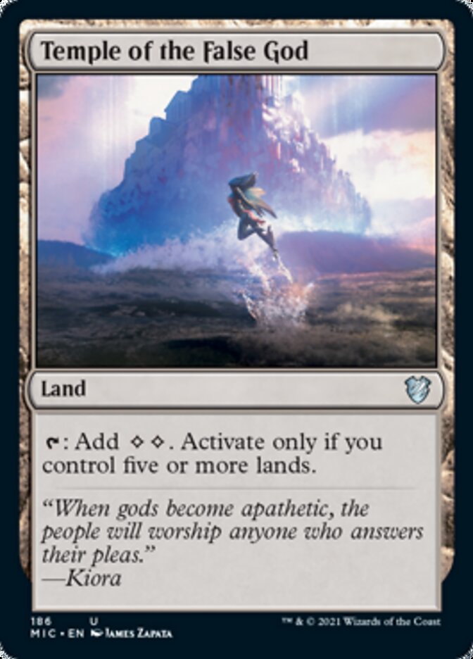 Temple of the False God [Innistrad: Midnight Hunt Commander] | Impulse Games and Hobbies