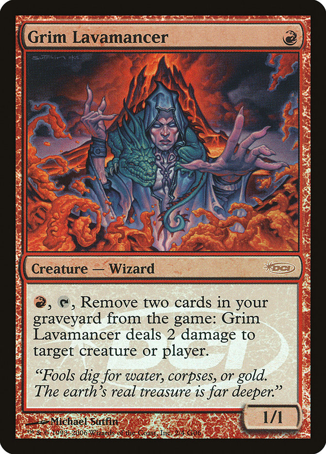 Grim Lavamancer [Judge Gift Cards 2006] | Impulse Games and Hobbies
