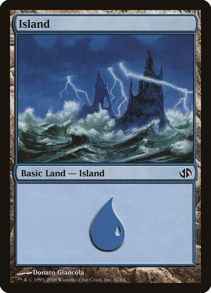 Island (32) [Duel Decks: Jace vs. Chandra] | Impulse Games and Hobbies