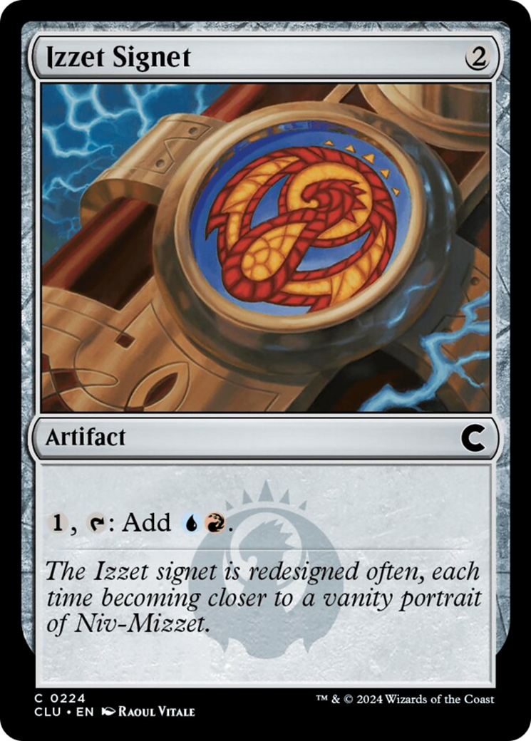 Izzet Signet [Ravnica: Clue Edition] | Impulse Games and Hobbies