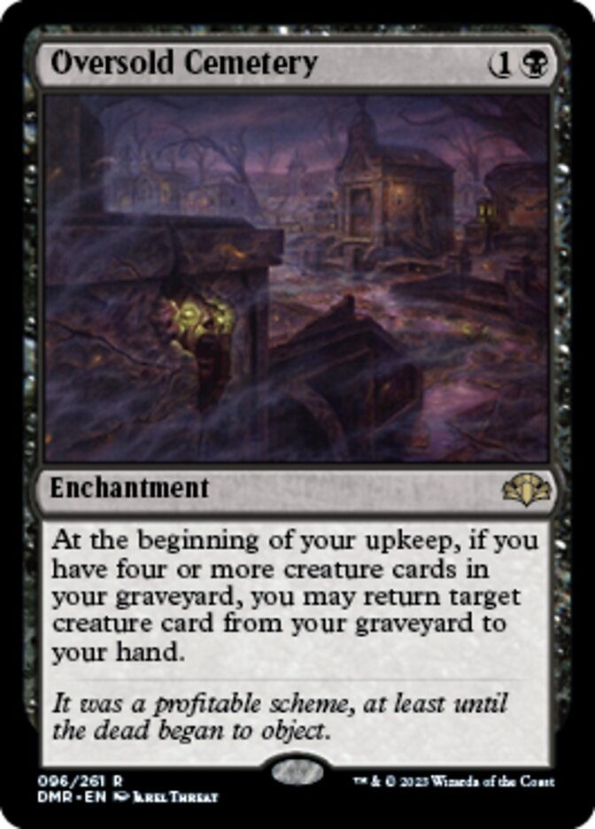 Oversold Cemetery [Dominaria Remastered] | Impulse Games and Hobbies