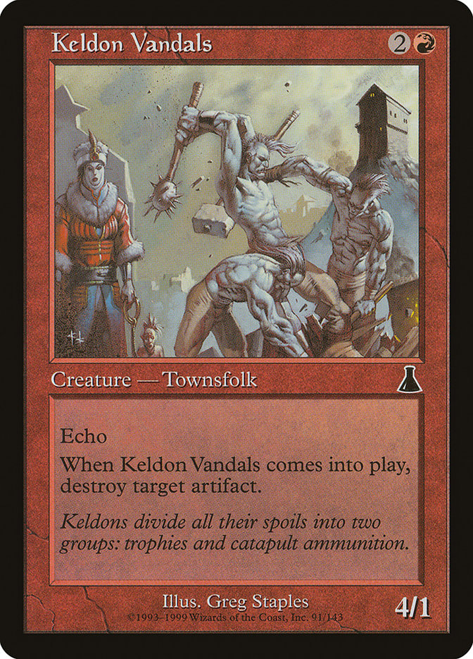 Keldon Vandals [Urza's Destiny] | Impulse Games and Hobbies