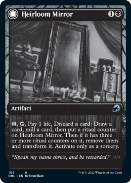 Heirloom Mirror // Inherited Fiend [Innistrad: Double Feature] | Impulse Games and Hobbies