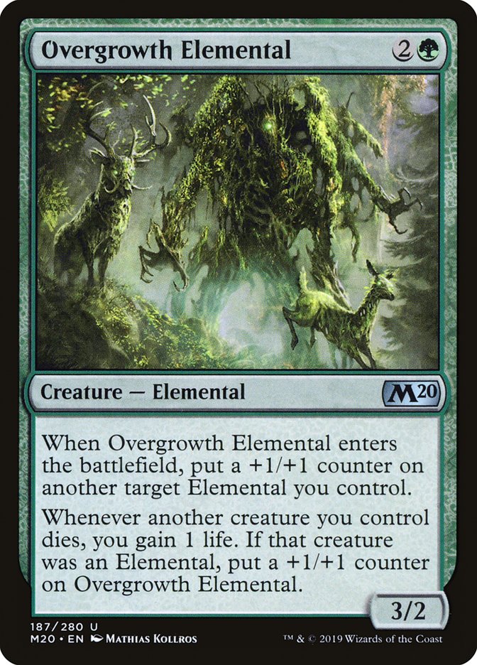 Overgrowth Elemental [Core Set 2020] | Impulse Games and Hobbies