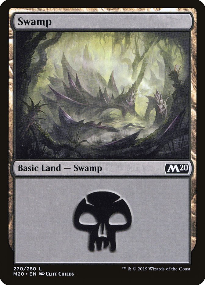 Swamp (#270) [Core Set 2020] | Impulse Games and Hobbies