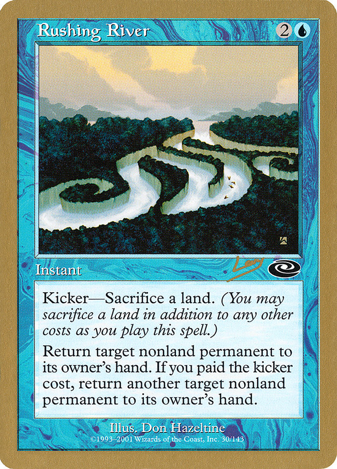 Rushing River (Raphael Levy) [World Championship Decks 2002] | Impulse Games and Hobbies