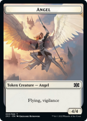 Saproling // Angel Double-sided Token [Double Masters 2022 Tokens] | Impulse Games and Hobbies