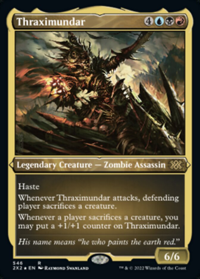 Thraximundar (Foil Etched) [Double Masters 2022] | Impulse Games and Hobbies