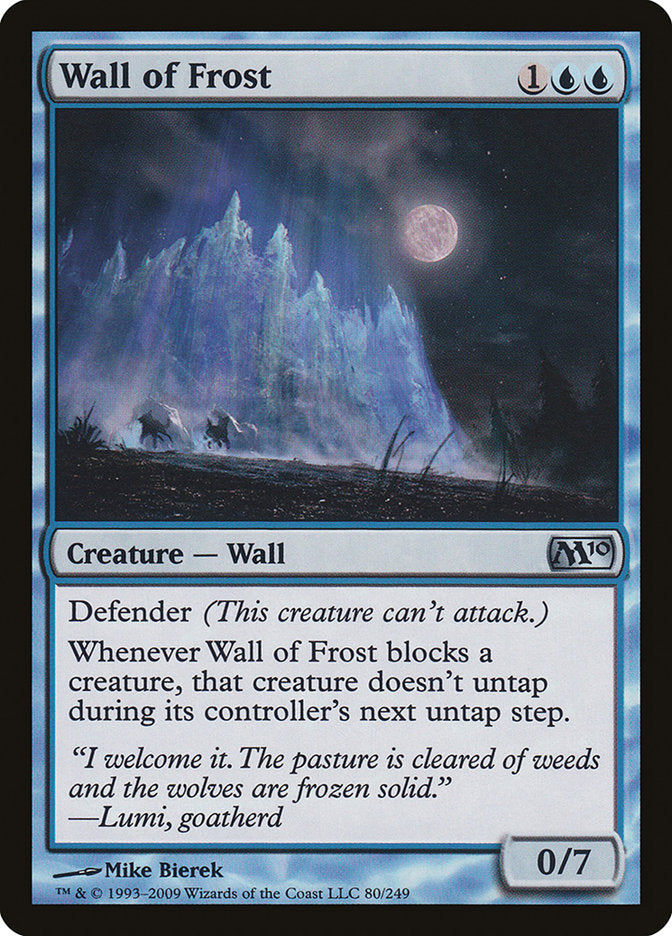 Wall of Frost [Magic 2010] | Impulse Games and Hobbies